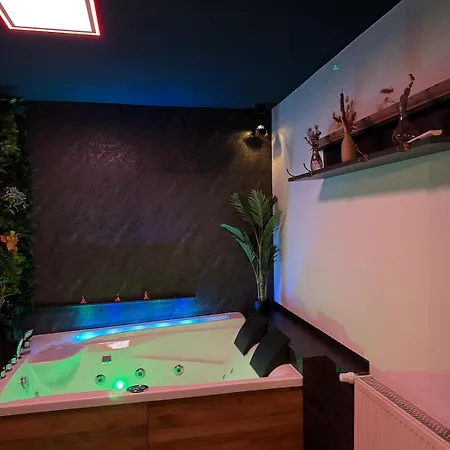 Apartmán Wellnesshaus - Whirlpool, Sauna, Kueche, 24-7 Herten (North Rhine-Westphalia)